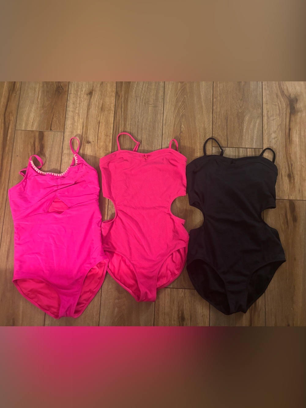 Abercrombie Kids Lot of 3 Swimsuits Size 13/14
